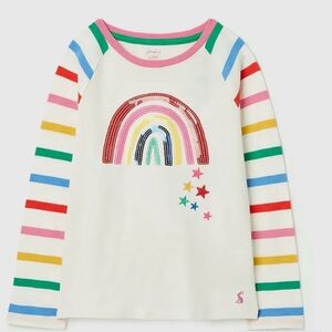JULES LORNA Long Sleeve Artwork top size 4 Yrs